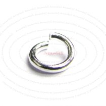 20 x Sterling silver 21 Gauge (GA) 4mm Round Open Jump Rings Bead