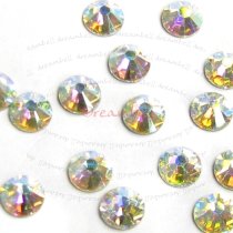 72x Swarovski Elements Flatback No Hotfix Aurore Boreale(ab) Crystal 2058 Rhinestone Ss16