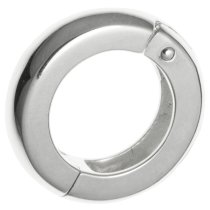 1x Sterling SILVER Pearl Bail CLASP Shortener Enhancer