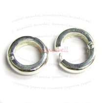 1x Sterling SILVER Pearl Bail CLASP Shortener Enhancer