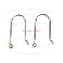 4 x Sterling silver Dangle EarWires French Hook