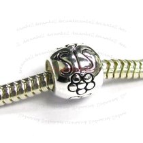 1x Sterling Silver Sis Sister Flower Bead for European Charm Bracelets