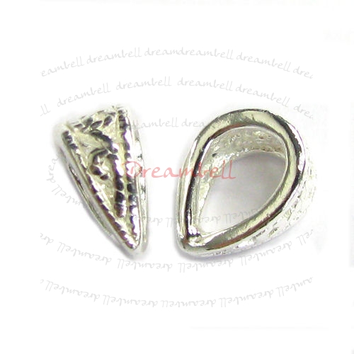 1 Sterling Silver Filigree Pendant Bail Connector