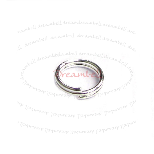 200x Split Jump Rings Metal Wire 6mm