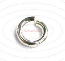 20x Bright Silver Filled .925 Round Open Jump Rings 20 Gauge Wire 4mm 20GA