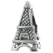 Sterling Silver PARIS EIFFEL TOWER Bead for European Charm Bracelets