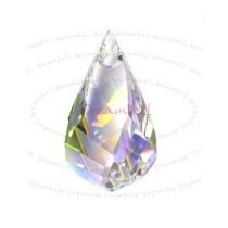 1x SWAROVSKI Helix Pendant 30mm CLEAR AB CRYSTAL 6020