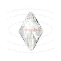 1x SWAROVSKI Rhombus Pendant 19mm CLEAR CRYSTAL 6320