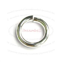 4x Bright Silver Filled .925 Round Open Jump Rings 14 Gauge Wire 10mm 14GA