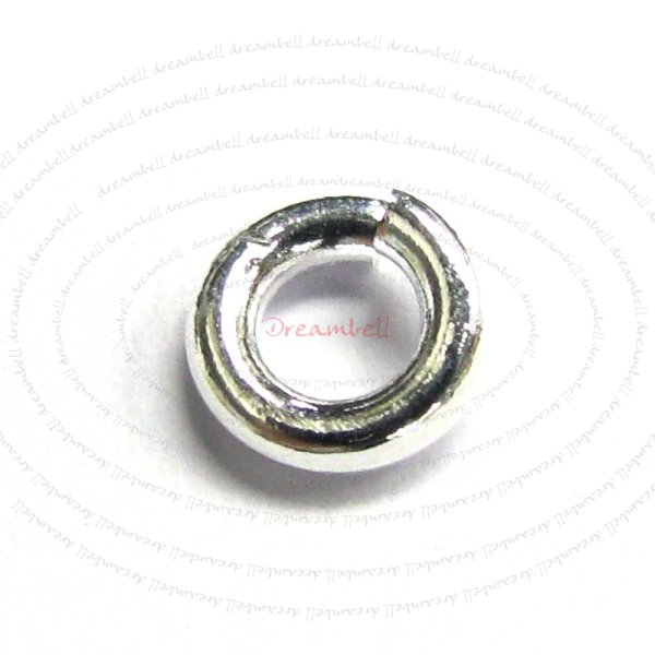 10x Open Jump Rings 925 Sterling Silver Wire 5mm (HEAVY)