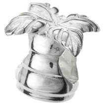 Sterling silver Beach Palm Tree bead for European Charm Bracelets