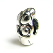 Sterling Silver Mother Daughter Family Bead for European Charm Bracelets