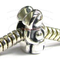 Sterling Silver Mother Daughter Family Bead for European Charm Bracelets