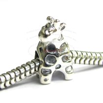 Sterling Silver Giraffe Cute Animal Bead for European Charm Bracelets