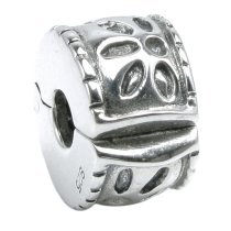 1x Sterling Silver Stopper Clip Lock Bead for European Charm Bracelets