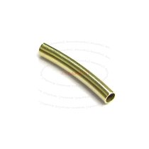 10x 14k Gold Filled Curve Tube Bead Spacer 10mm x 2mm