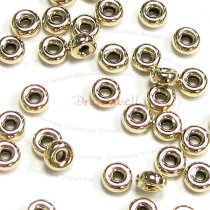 10x 14k Gold Filled Rondelle Bead Spacer 4mm