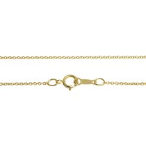 1x Italian 14k Gold Filled Rolo Cable Chain Necklace 18"
