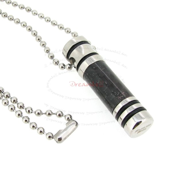 1x Stainless Steel Round Ball Chain Necklace 2mm with Pendant 20"
