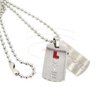 1x Stainless Steel Round Ball Chain Necklace 2mm with Pendant 20″