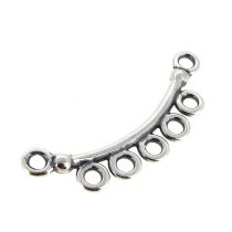 1x Sterling Silver Necklace Chandelier connector 24mm