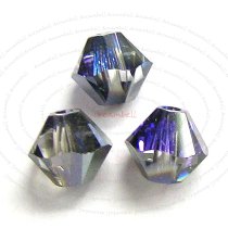 72 x Swarovski Elements Xilion Crystal 5328 Heliotrope 4mm