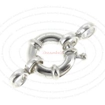 1x 925 Sterling Silver Jumbo Lobster Spring Clasp 10.5mm