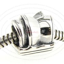 Sterling Silver Australia Sydney Opera House Building Bead for European Charm Bracelets