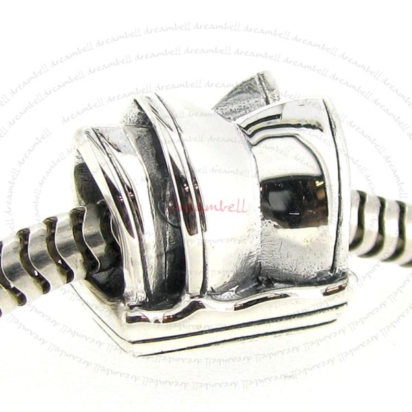 Sterling Silver Australia Sydney Opera House Building Bead for European Charm Bracelets