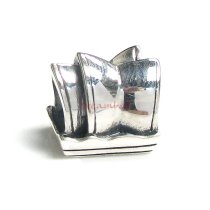 Sterling Silver Australia Sydney Opera House Building Bead for European Charm Bracelets