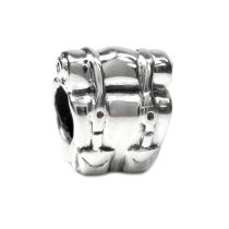 Sterling Silver Camping Picnic Backpack Bead for European Charm Bracelets