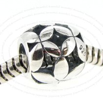 925 Sterling Silver Spring Flower European Bead Charm