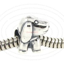 925 Sterling Silver Lovely Puppy Dog European Bead Charm