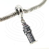 Sterling Silver London Big Ben Dangle Bead for European Charm Bracelets
