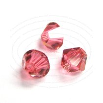 24 Swarovski Elements Xilion Crystal Bead 5328 Indian Pink 6mm