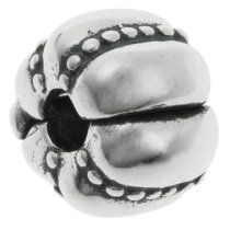 Sterling Silver Flower Dot Clip Stopper Lock Bead for European Charm Bracelets