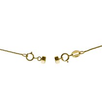 1x 14k Gold Filled 4mm Magnetic Clasp Converter for Necklaces w/ 5mm Spring Ring Clasp