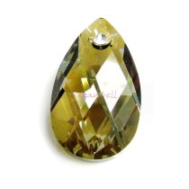Swarovski Crystal Teardrop 6106 Bronze Shade Pendant 22mm
