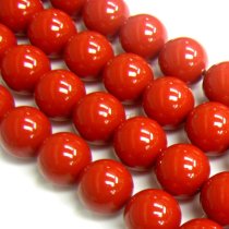 50x Swarovski Elements Crystal Pearls 5810 Round Red Coral 3mm