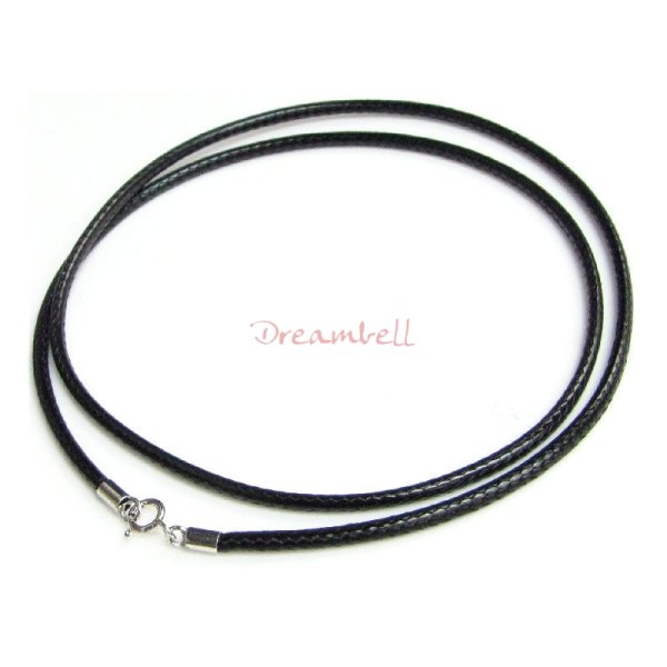 Waxed Cotton Necklace