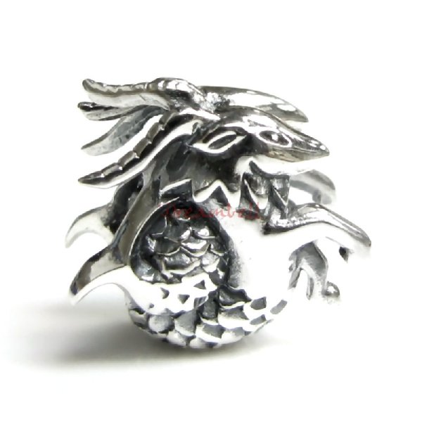 Antique 925 Sterling Silver Zodiac Capricorn Bead for European Charm Bracelets