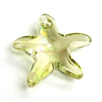 NEW Swarovski Crystal Starfish 6721 Star Fish Luminous Green 20mm