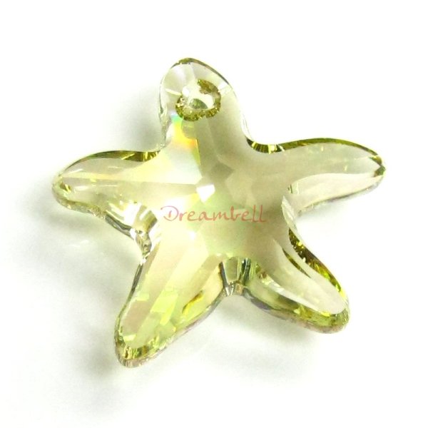 NEW Swarovski Crystal Starfish 6721 Star Fish Luminous Green 20mm