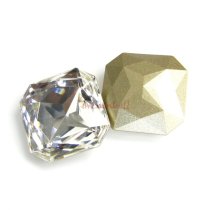 1x Swarovski Elements Square Stone Crystal 4675 Clear 23mm