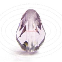 2x Swarovski Elements Crystal 5500 Teardrop Briolette Beads Lt Amethyst