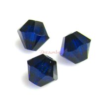 72x Swarovski Elements Crystal 5328 Xilion Dark Indigo 4mm Spacer Bead
