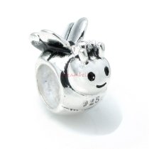 1x Sterling silver Honey Bee Bead for European Charm Bracelets