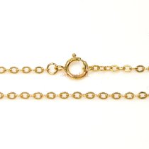 1x Italian 14k Gold Filled Rope Chain Necklace 18"