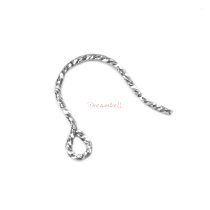 4pcs Sterling Silver Sparkle Ear Wire French Hook Earwires