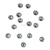 144x Swarovski Elements Crystal Flatback No Hotfix Crystal 2088 Xirius Rose Rhinestone Ss12 Clear